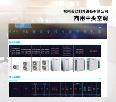 厂家专业生产销售各种商用中央空调产品 外形美观 高效节能_一呼百应网